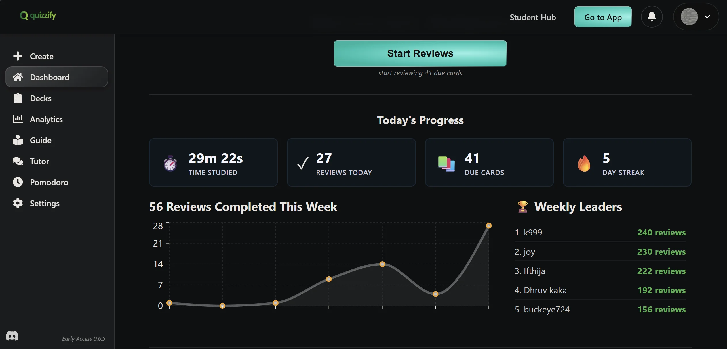 Quizzify Study Platform